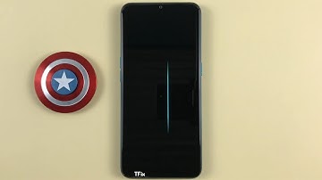 How to swipe up to wake up the screen on OPPO A31 Android 9
