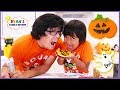 Kids Fun Baking Halloween Cookies Treat with Ryan's Family Review!!!