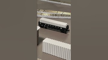 N scale trains 3d printed train load