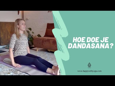 Video: Hoe doe je Dandasana?