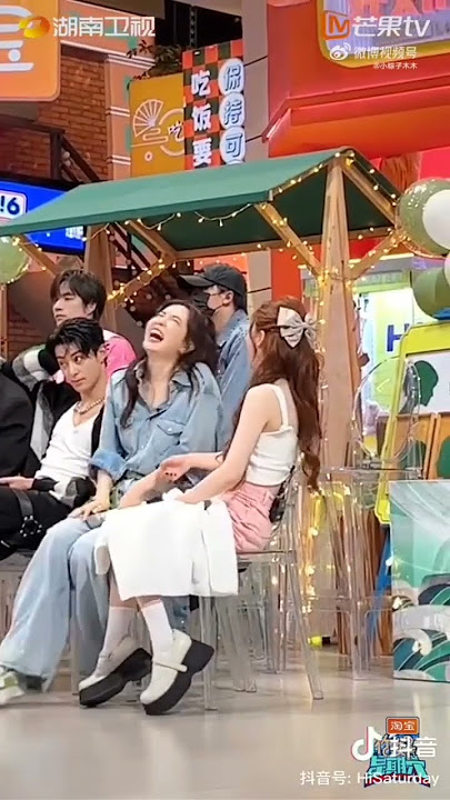 Lusi and Zeng Li moments on Hello Saturday 🥰 #ZhaoLusi #ZengLi #HiddenLove