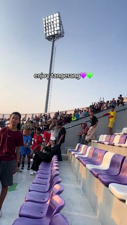 BADRU NONTON PERSEBAYA DI TANGERANG 🟣