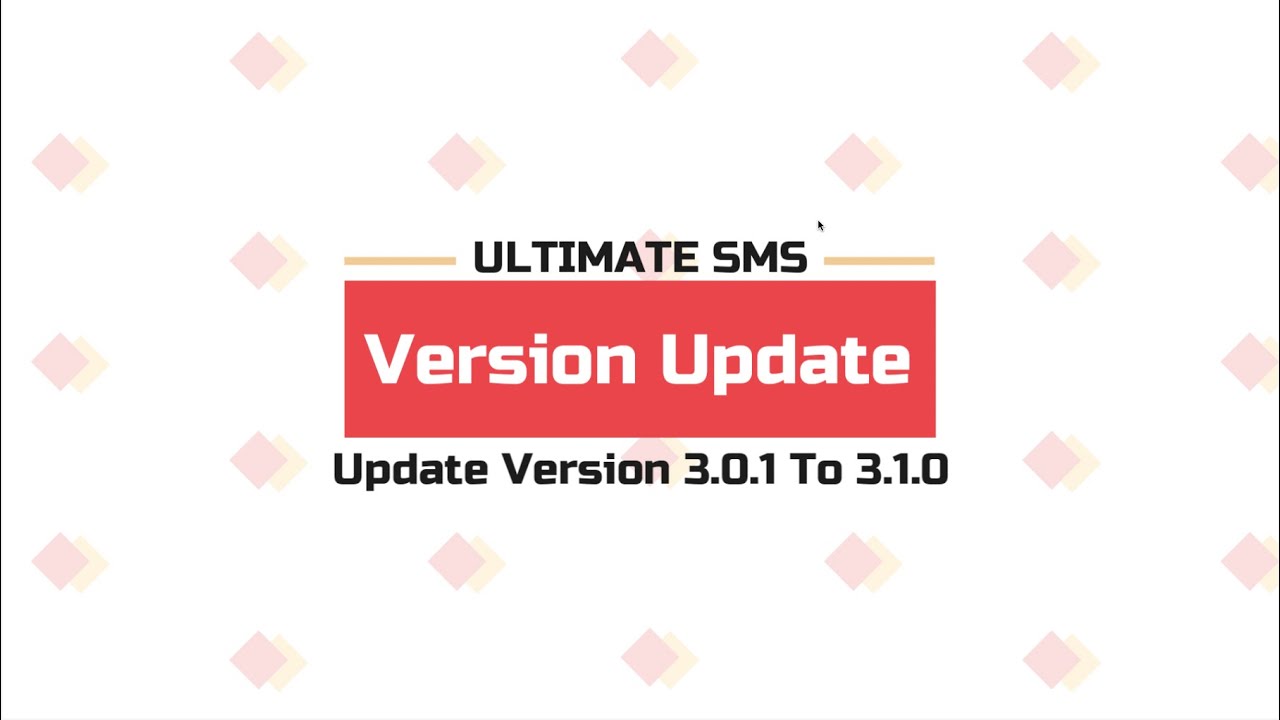 Update Version 3.0.1 To Version 3.1.0 - YouTube