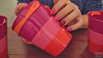 ASMR * Tapping & Scratching * Theme: Pink Ombre * Fast Tapping * No Talking * ASMRVilla