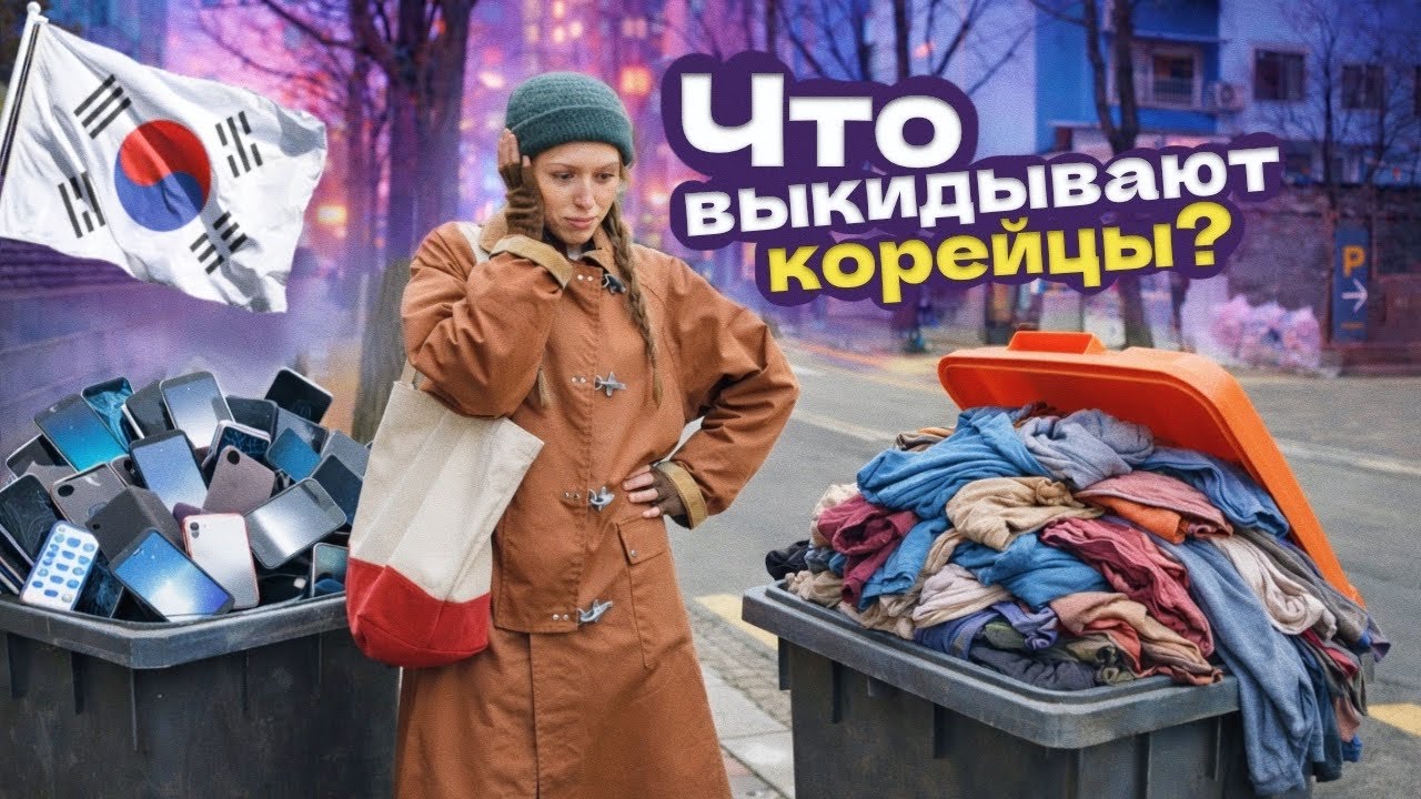 Роюсь в корейский помойках / Южная Корея БЕЗ ФИЛЬТРОВ