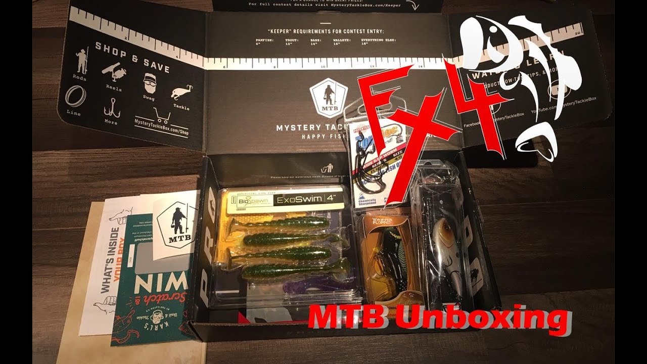 Fx4 Mystery Tackle Box Pro Bass Unboxing #1