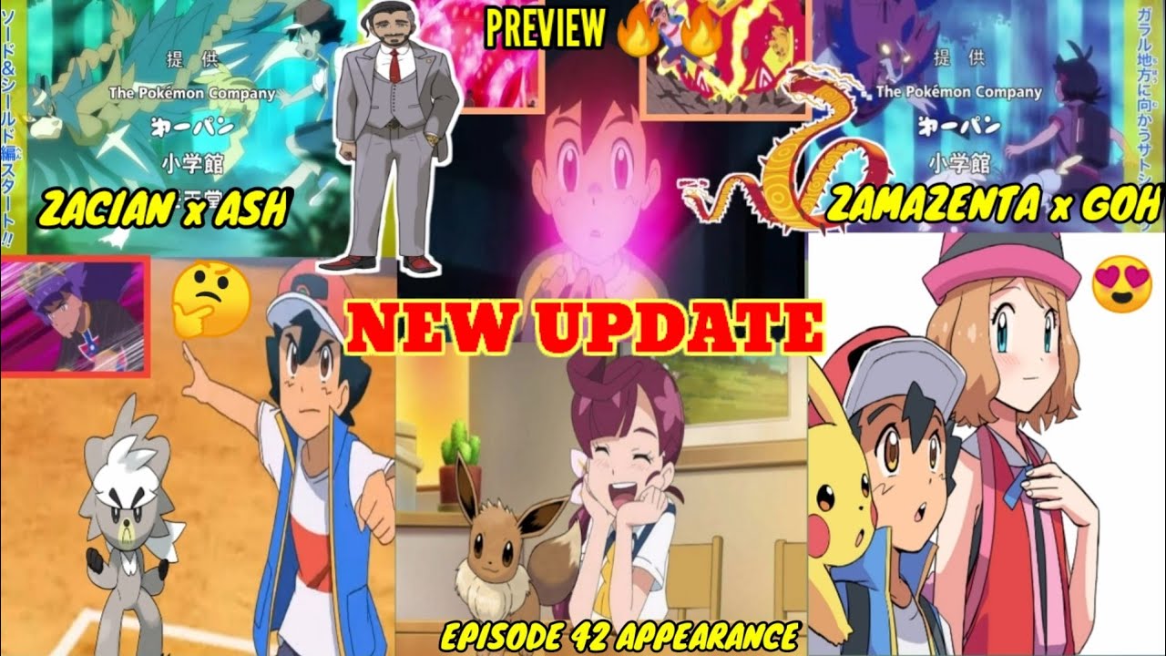 POKEMON JOURNEYSNEW UPDATEEPISODE42 PREVIEWASH CATCH KUBFUEVEE