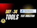 Optitex Text Direction Tool Day - 34 | Bharat Pattern Master Institute | Optitex 24 Software