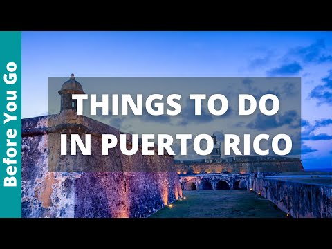 Video: Best Romantic Things to Do in Puerto Rico
