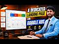 Dedicated Landing Page for Google Ads (Why It Lowers CPC & Increases Conversions)