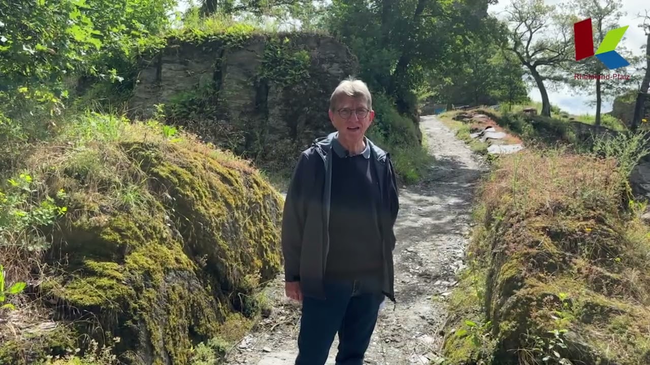 Rudolf Conrads zu den Karrenspuren auf Burg Stahlberg bei Bacharach (2024)
