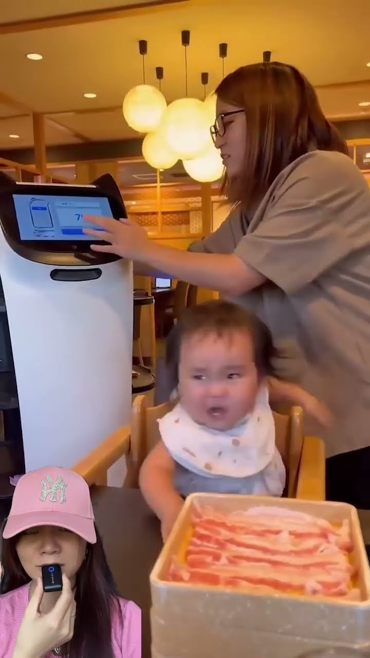 ADA ROBOT KUCING DI RESTORAN MEWAH KEREN BANGET ⁉️#shorts #funny #dubbing