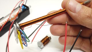 DIY simple electromagnet at home How to make electric magnet from nail and bolt