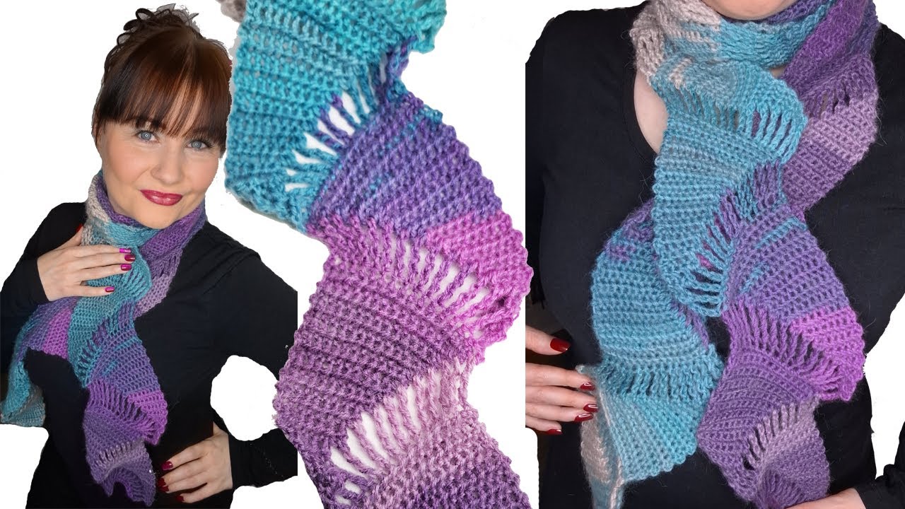 Schal *Zoe* häkeln ❤️ MUST HAVE