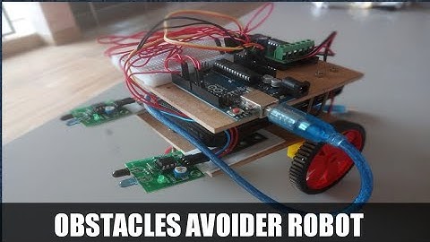 OBSTACLES AVOIDER ROBOT #skifi #labs