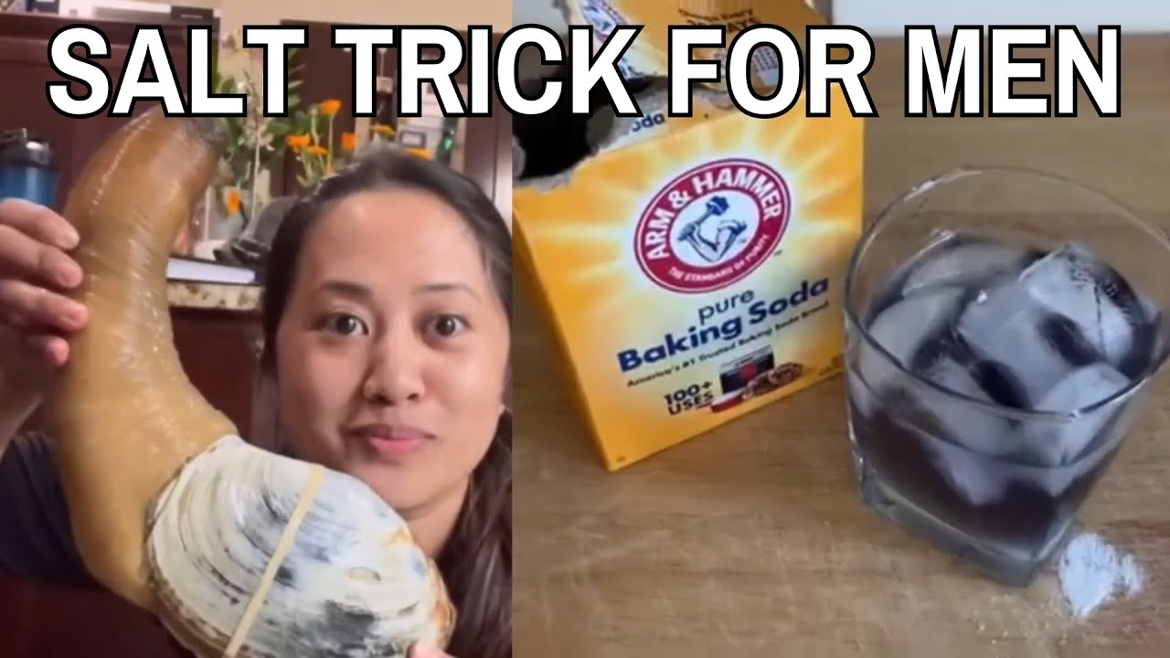 SALT TRICK FOR MEN IN BED THE SALT BOOST NATURALLY SUPERCHARGE YOUR