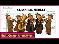 Classical medley brass quintet free sheet music arr hun jeon  