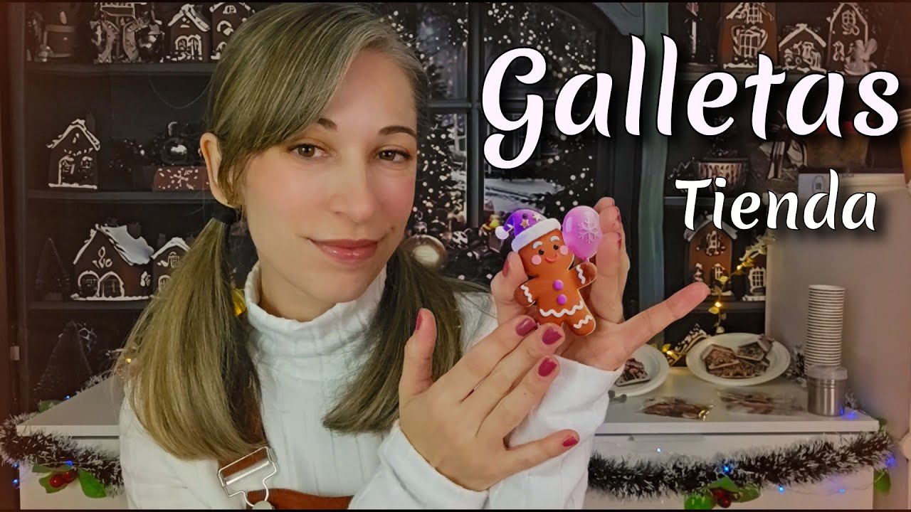 ASMR Navidad 🎄 La Tienda de Galletas de Jengibre MÁS Relajante