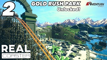 REAL COASTER: IDLE GAME | iOS | New Land: Gold Rush Park Unlocked | All Cameras | Gameplay Part 2