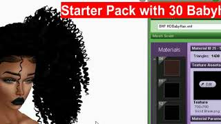 How to get babyhair for IMVU