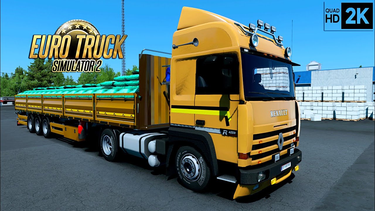 محاكي الشاحنات الاوروبية _ [RENAULT MAJOR Ti v2.0 [ETS2 1.50 - YouTube