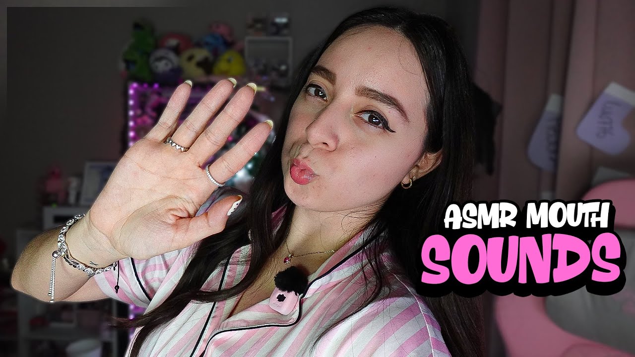 ASMR CON MOUTH SOUNDS, SPIT PAINTING 🎨✨