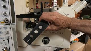 #2654 Zeiss Axiovert Inverted Microscope (part 2 of 5)
