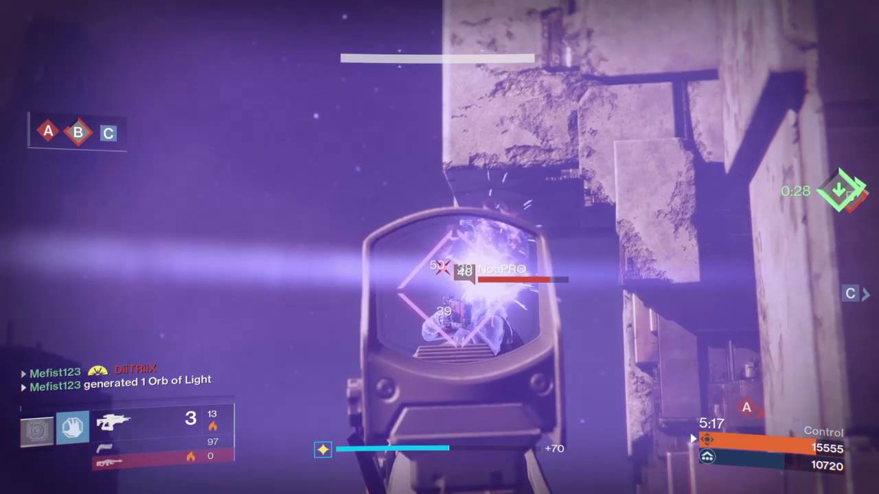 Voidwall Hunter Grenade Broken| Destiny