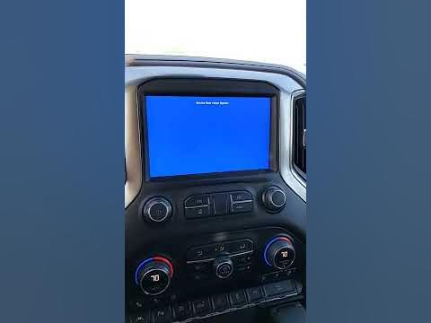2019 Silverado service rear vision system (6/7/22) - YouTube