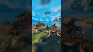 Explore the Enchanting Water Village with Wooden Bridges