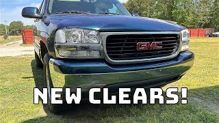 NEW CLEARS AND TAIL LIGHTS FOR MY YUKON!! | DROP SHACKLE REMOVAL VLOG