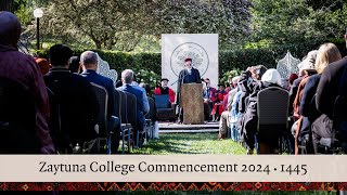 Zaytuna College Commencement 2024 (high-quality)