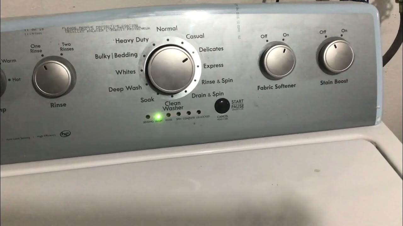 110.25132411 Kenmore 500 Delicates cycle YouTube