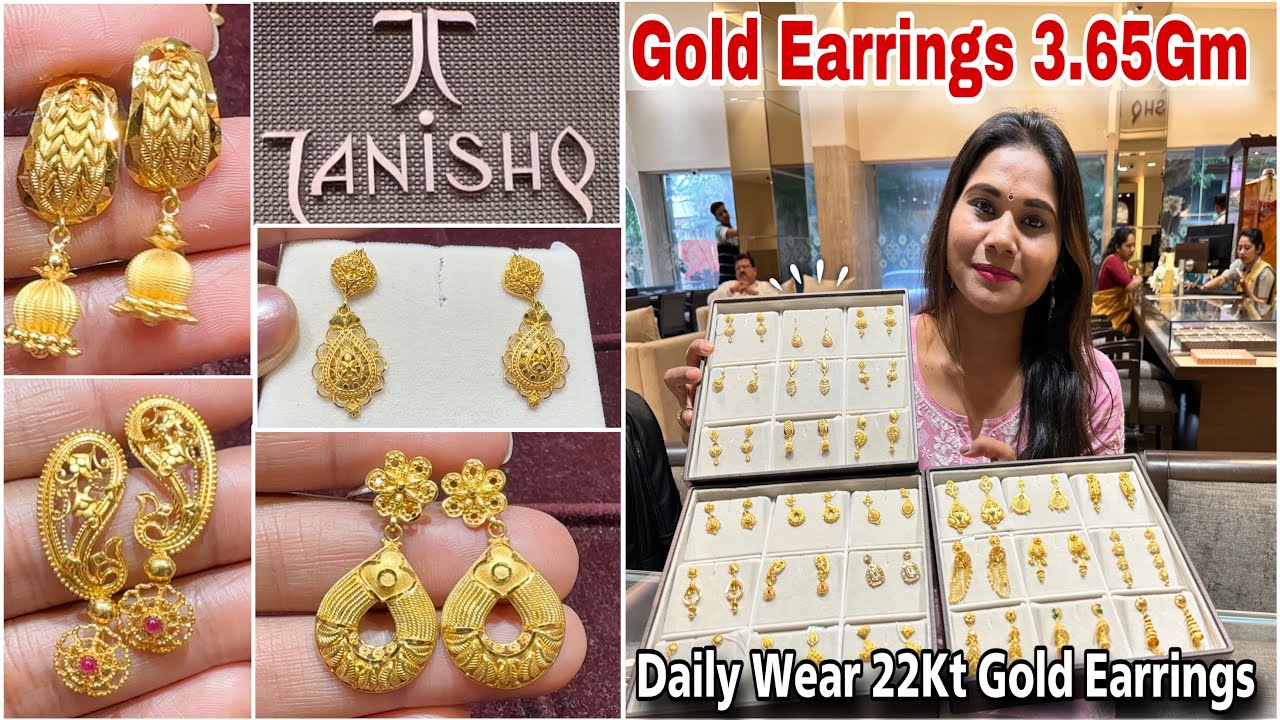 Stud Earrings | Tanishq Online Store-hoanganhbinhduong.edu.vn