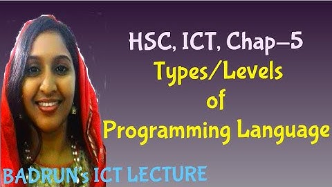 HSC, ICT, Chap-5, Programming Language