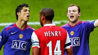 Thierry Henry (Arsenal) vs Cristiano Ronaldo (Man Utd)