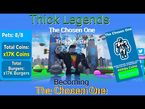 Thick Legends Eternal King To The Chosen One Roblox - roblox thick legends hack