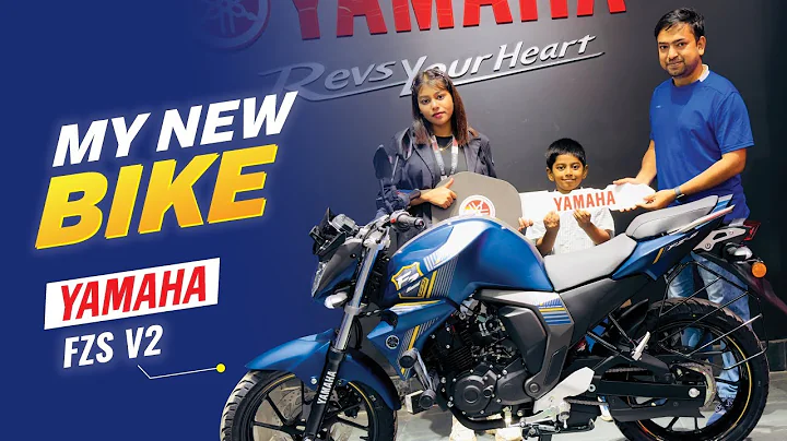 Yamaha FZS Version 2 Review | Unboxing & First Ride Experience | Bought from Rubel Express