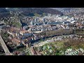 Drone Views of Switzerland in 4k: Baden - Canton of Aargau