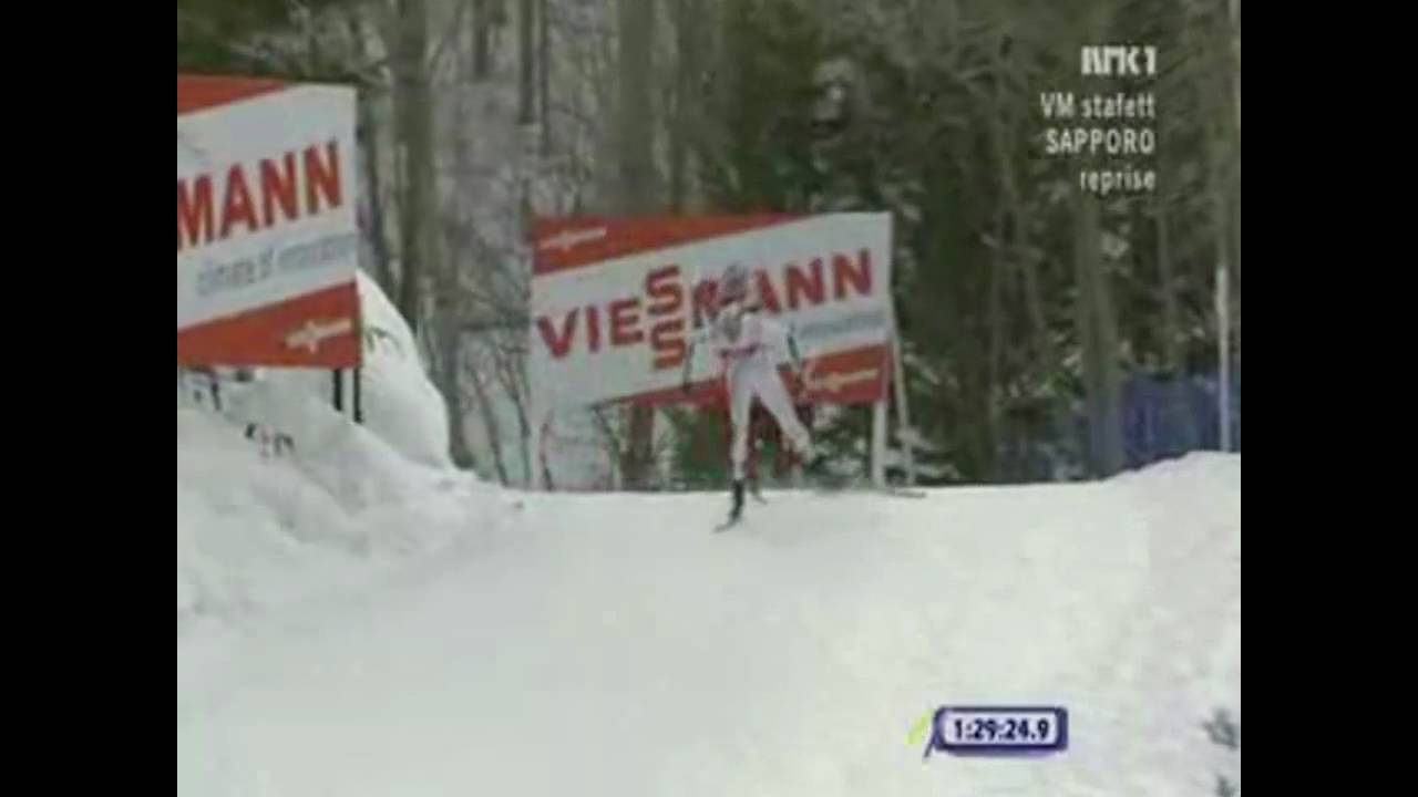 Peter Northug @ sapporo 4x10 km