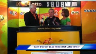 Webster City man claims $9 million Iowa Lottery prize