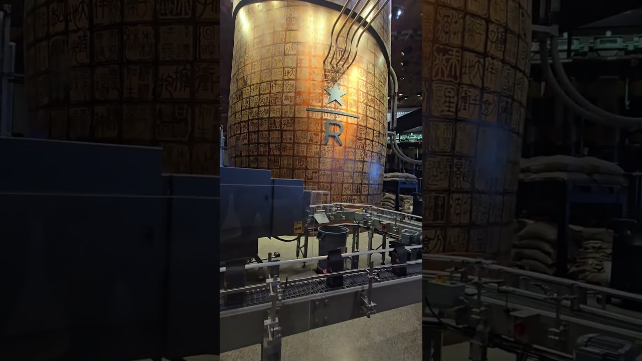 Starbucks Reserve Roastery Shanghai - YouTube