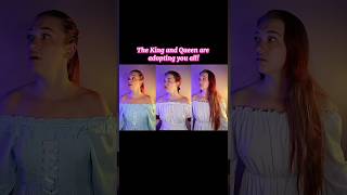 #POV orphan sisters get adopted into royalty👑👑👑 #shorts #ytshorts #youtubeshorts #fantasy