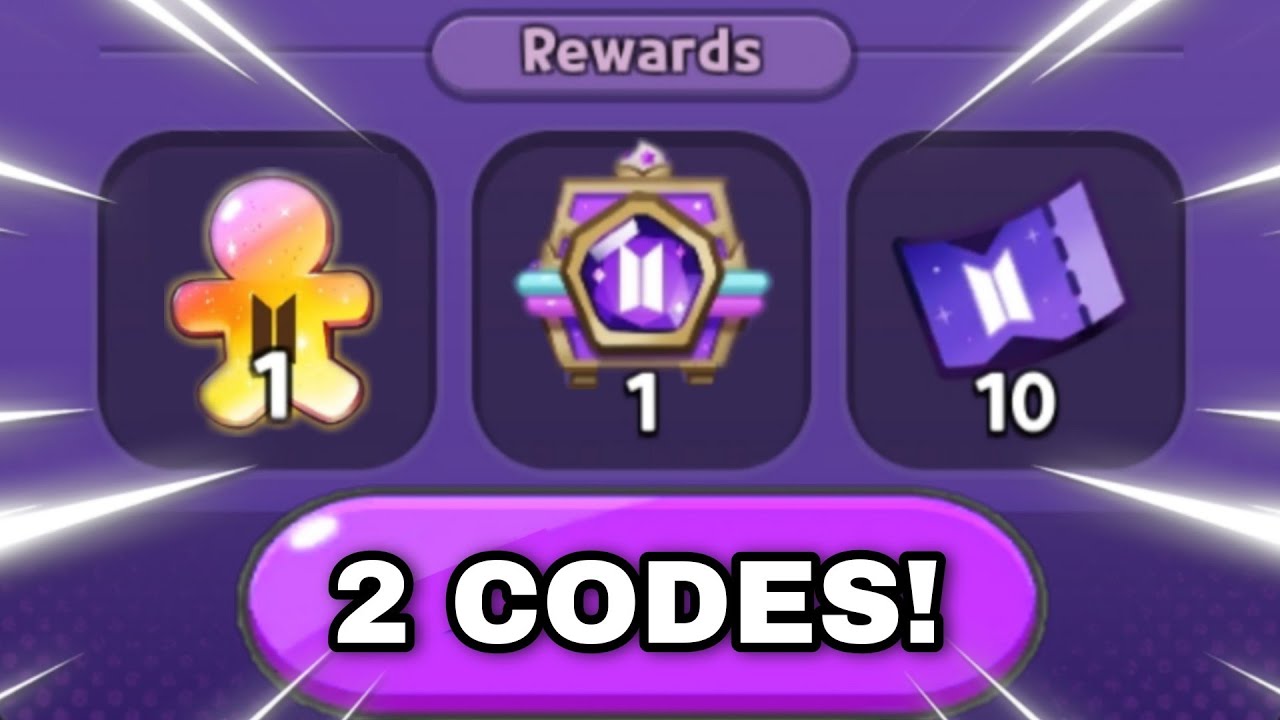 ⚠️2 BTS CODES!⚠️Redeem Special Riddle CODES! BTS x Cookie Run Kingdom  Crossover - YouTube