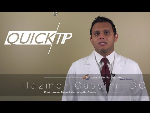 Quick Video Tip: Spinal Arthritis Treatment