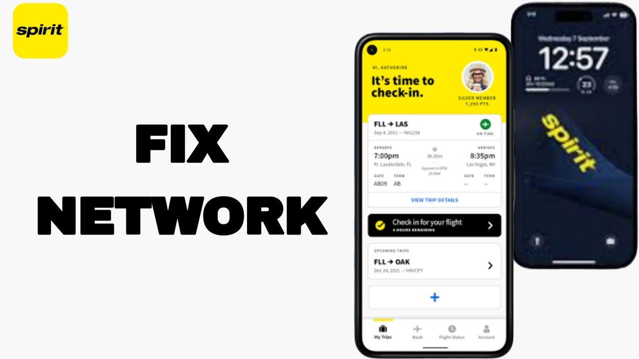 How To Fix And Solve Network On Spirit Airlines App | Final Solution ...