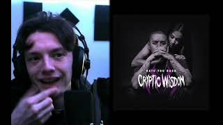 Beatboxer Breaks Down: Cryptic Wisdom- Get in a Rage (Reaction)