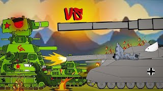 Defense of the base - cartoons about tanks