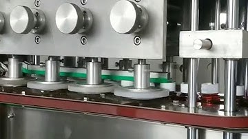 Spindle capping machine inline plastic bottles screw capper equipment