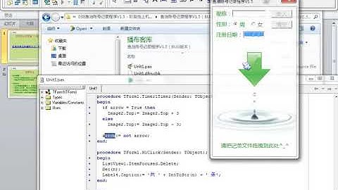 鱼油账号记录程序 V1.5   阶段性上机实践（小结）05   基础入门学习 Delphi 038｜小甲鱼—零基础入门学习 Delphi